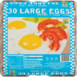 Large Eggs 30 Pack