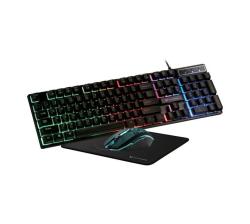 VX Gaming Artemis Series 3-IN-1 Combo Kb Mouse Mousepad - VX-144-BK V2