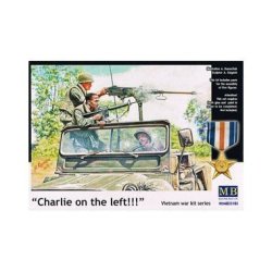 Master Box Models 1 35 Charlie On The Left Crew Of 3 U.s. Jeep And Two Viet Cong Fighters 5 Figures Set