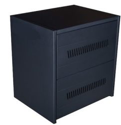 Steel Battery Box For 6 Batteries Colour Black Retail Box No Warranty