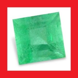 Emerald - Nice Green Square Facet - 0.09cts