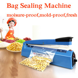 220v Electric Manual Bag Sealer Sealing Machine Food Tea Plastic Bag Heating Sealing Machine