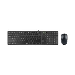 Genius Slimstar C126 1.5M USB Wired Slim Multimedia Keyboard And Mouse Combo