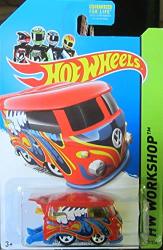 2014 Hot Wheels Blue Volkswagen Kool Kombi 201/250 HW WORKSHOP HW Garage 