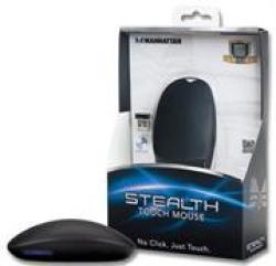 Stealth Touch Wireless Mouse -2.4GHZ USB Nano Receiver Operating DISTANCE:10M Auto Detects Mouse Mode Or Presentation Mode Retail Box Limited Lifetime Warranty  