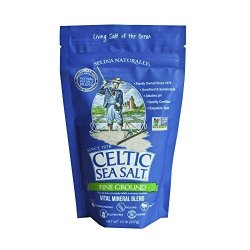 Selina Naturally Celtic Sea Salt Fine Ground 8 Ounce