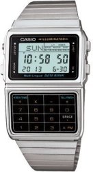 Casio Calculator Databank Watch Silver