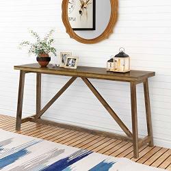 extra long console table