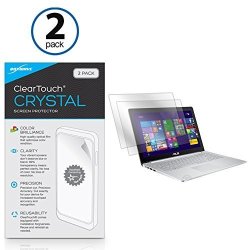 Asus Zenbook Pro UX501 Screen Protector Boxwave Cleartouch Crystal 2-PACK HD Film Skin - Shields From Scratches For Asus Zenbook Pro UX501