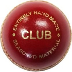 Club Cricket Ball 156G Red