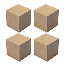 wood cubes for crafts