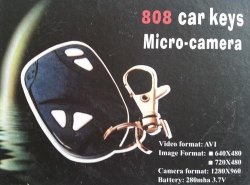 Car Keys Micro-camera