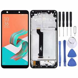 Twvxiaoqixqg Replacement Lcd Screen Lcd Screen And Digitizer Full Assembly With Frame For Asus Zenfone 5 Lite X017DA ZC600KL S630 SDM630 Black Mobile Phones