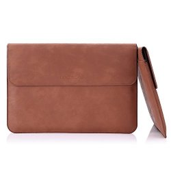 MoKo Microsoft New Surface Pro 2017 Pro 4 Pro 3 12-INCH Sleeve Bag Pu Leather Protective Tablet Laptop Case Cover For New