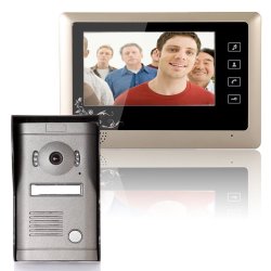 Ennio SY809MF11 7 Inch Video Door Phone Doorbell Intercom System Kit 1-CAMERA 1-MONI