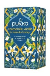10 Pack - Pukka Chamomile Vanilla & Manuka Honey Tea| 20 Bags |10 Pack - Super Saver - Save Money