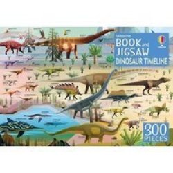 Dinosaur Timeline Book & Jigsaw 300 Piece Paperback