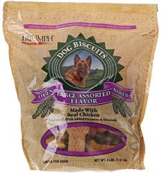 Triumph Large Assorted Dog Biscuits 4 Lb.