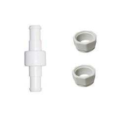 Hose Swivel + Hose Nuts Replacement For Polaris Pool Cleaners 180 280 380 D20 D-20 C55