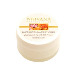 Nirvana Natural Bliss 40g Facial Moisturiser for Dry Skin