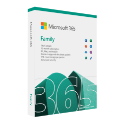 Microsoft 365 Family Esd 1 Year Subscription For 6 Users