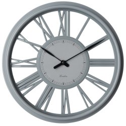 Century - Wall Clock With Floating Roman Numerals 33CM