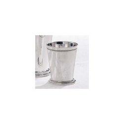Godinger Beaded Silver Mint Julep Cup New
