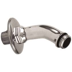 Shower Arm Short Angled Local Type Chrome Plated