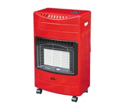 Alva - 3 Panel Luxurious Infrared Radiant Indoor Gas Heater - Red