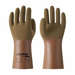 LANON Rubber Chemical Resistant Gloves, Reusable Heavy-duty Safety Work  Gloves, Acid & Alkali Protection, Non-Slip, Large