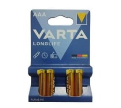 Varta Aaa 4 Pack 1.5 Volt Batteries
