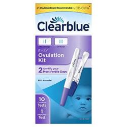 Clearblue Ovulation Predictor Kit 10 Ovulation Tests And 1 Pregnancy Test