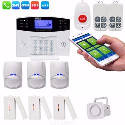 Wireless CS85-BD GSM Home Burglar Alarm System Diy Kit Smart Security Protection Alarms Apparatus U