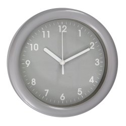 Decor - Colour Clock Grey 20CM
