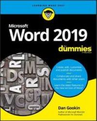 Word 2019 For Dummies Paperback
