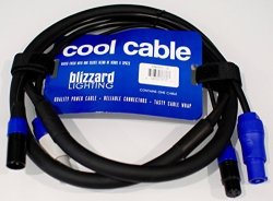 Blizzard 6FT Powercon Plus 3-PIN Dmx Combo Cable - New