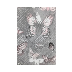 Printed Polycotton Duvet Cover Set Double Butterflies