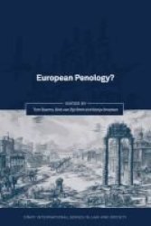 European Penology? Paperback