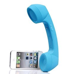 2016 New Wireless Bluetooth MIC Headphones Comfort Retro Phone Handset MIC Speaker Phone Call Receiver