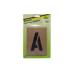 Stencil Figure And Letter - Reusable - 100MM - 6 Pack