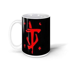 Calanaram Mark Of The Doom Slayer - Red Doom Eternal 15OZ Ceramic Coffee Mugs 8450120820571