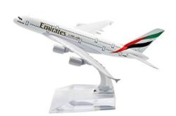 Tang Dynasty Tm 1:400 16CM Air Bus A380 Emirates Airlines Metal Airplane Model Plane Toy Plane Model