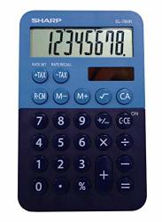 Sharp EL-760R 8-DIGIT Desktop Calculator With Tax Percent And Square Root Keys And A Large Lcd Display Perfect For Home And Office Use