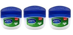 Vaseline Blue Seal Petroleum Jelly Aloe Fresh 1.7OZ Travel Size Pack Of 3