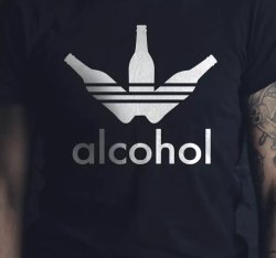 Adidas Alcohol Style T-Shirt