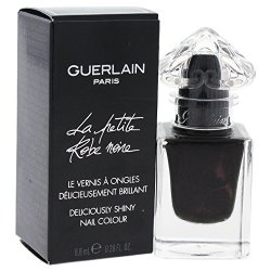 Guerlain La Petite Robe Noire Deliciously Shiny 007 Black Perfecto Nail Color For Women 0.29 Ounce