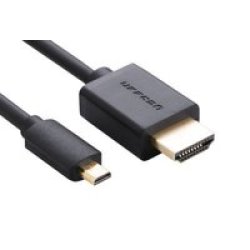 UGreen Micro HDMI M To HDMI M 1.5M Cab-bk