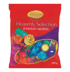 Heavenly Selection Assorted Bag Chocolates 1 X 500G