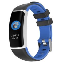 Y7S 0.96 Inch Tft Color Screen Smart Bracelet Support Call Reminder Heart Rate Monitoring blood Pressure Monitoring Sleep Monitoring blood Oxygen Monitoring Blue