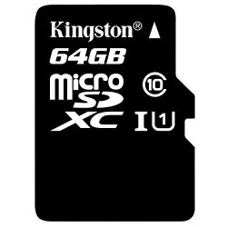 Professional Kingston 64GB Samsung Galaxy Grand Prime Microsdxc Card With Custom Formatting And Standard Sd Adapter Class 10 Uhs-i